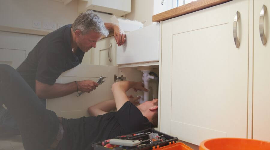 Professional burst pipe repair services in Mount Calm, TX